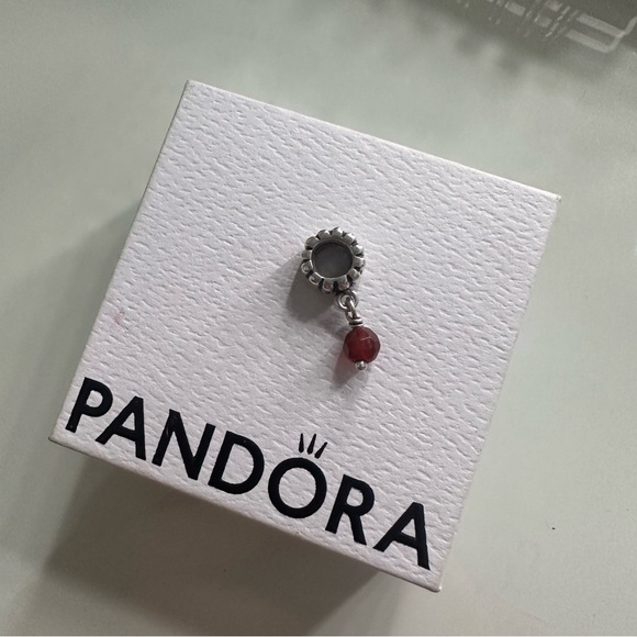 Pandora July Dangle Charm - Picture 2 of 2